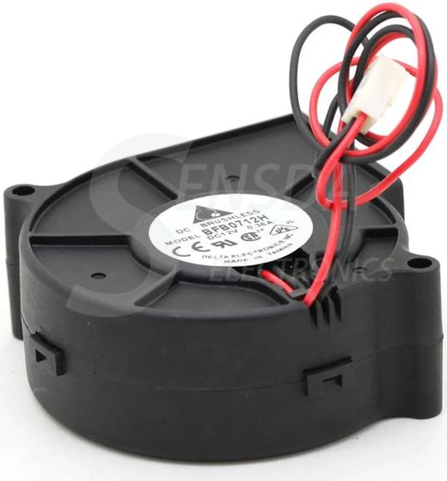 Alt view image 5 of 5 - 5pcs delta BFB0712H 7530 DC 12V 0.36A projector blower centrifugal fan cooling fan