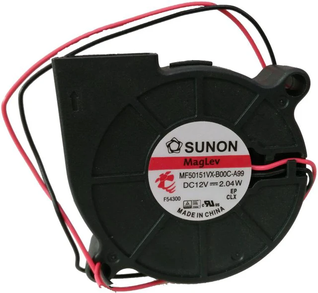 Main image of MF5015VX-B00C-A99 Sunon 3D Printer Blower Fan 5015 12V 0.17A Magnetic Suspension Bearing Fan Centrifugal DC Cooling Turbo fan