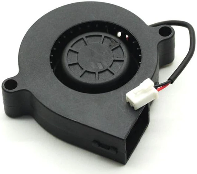 Alt view image 2 of 4 - Sunon 3D Printer Blower Fan 5015 DC 24V 0.41A Double Ball Bearing Fan Centrifugal DC Cooling Turbo Fan EF50152B1-1C01C-A99
