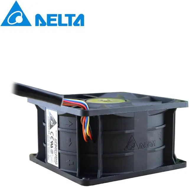 Alt view image 3 of 4 - 9050 9CM winds of fan 12V 1.56A GFB0912SHG double leaf 90*90*50mm