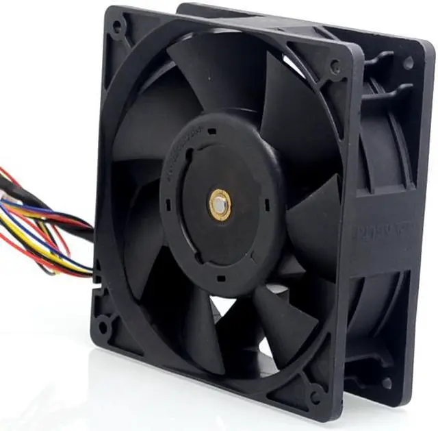 Alt view image 4 of 6 - 10pcs 12CM 120mm 1225 12025 120*120*25MM PWM Fan TFC1212DE 252CFM vs PFB1212UHE Most Powerful Server CaseFan