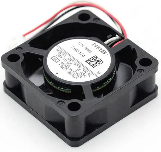 Alt view image 3 of 4 - 1pcs 04015SS-24N-AL 4015 4CM 40*40*15mm fan 0.08A 24V cooling fan