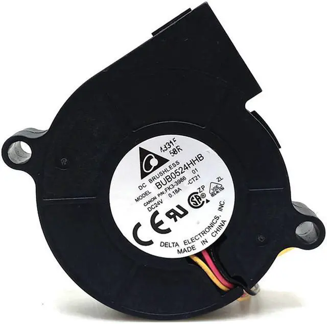 Main image of 1pcs  3D printer blower 5CM BUB0524HHB blower turbine cooling fan 5015 24V 0.18 Aserver inverter