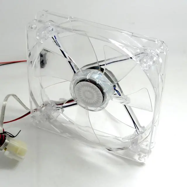 Alt view image 5 of 5 - Best silent quiet 140mm pc case cooling fans 14cm DC 12V 4D plug computer coolers
