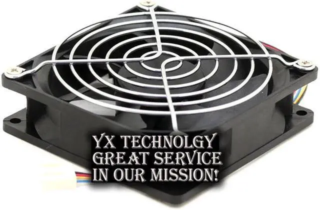 Alt view image 4 of 4 - AVC  DS09225B12H 12V 0.41A 9CM 92,254-wire PWM temperature control double ball bearing fan