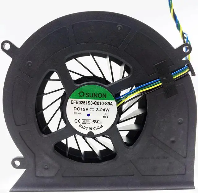 Main image of 1pcs EFB0251S3-C010-S9A fan  Edge 91z S510 S760 M71z S3040 s710-30 03T9620 KUC1012D-AL63 PC cooling cooler