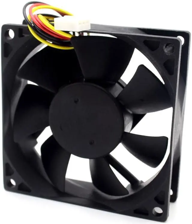 Alt view image 3 of 3 - AD0812XB-A73GL 12V 0.55A 8025 8CM 80mm winds of chassis server inverter case computer pc