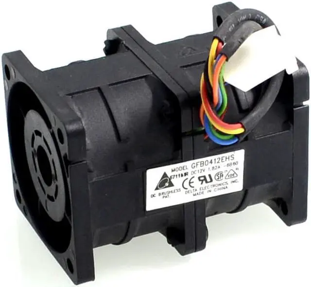 Alt view image 2 of 6 - Delta GFB0412EHS Server Fan  DL360 G6 360 G7 DC 12V 1.82A P/N:489848-001 SPS P/N:532149-001