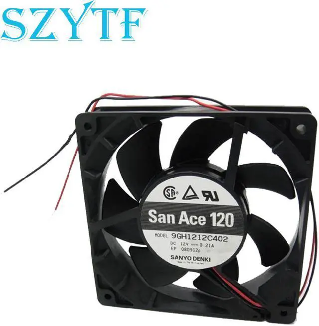 Main image of Cooling fan   server instrumentation 9GH1212C402 12V 120*120*25mm