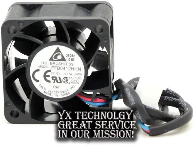 Alt view image 3 of 6 - 5pcs/lot  FFB0412HHN 4028 4cm 12V 0.17A 3 server cooling fan  Delta 40 * 40 * 28mm