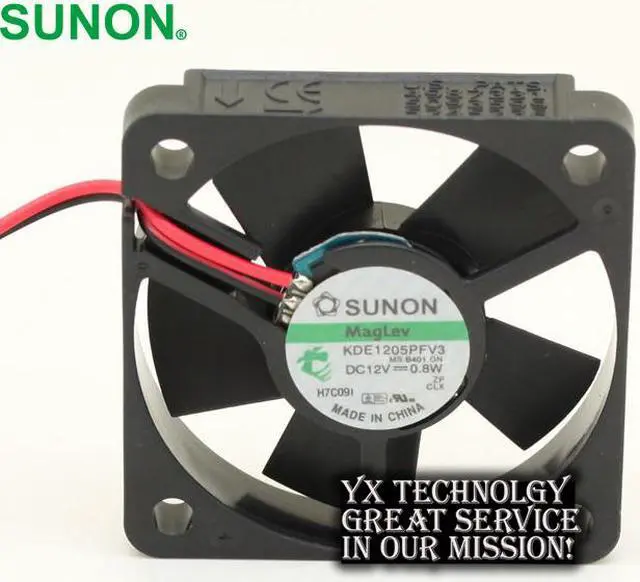 Main image of SUNON  and  KDE1205PFV3 12V 0.8W 5010 5cm ultra-quiet cooling fan 50*50*10mm