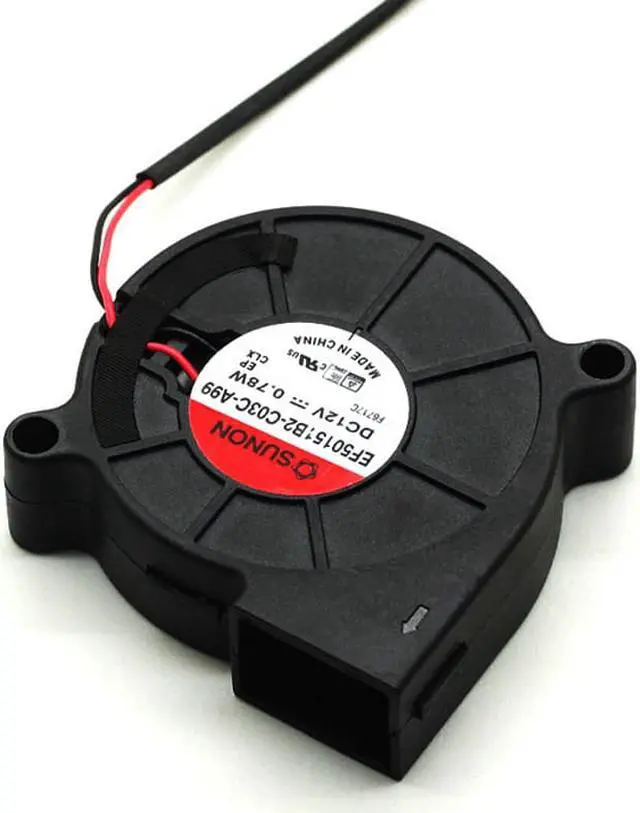 Alt view image 3 of 5 - 1pcs EF50151B2-C03C-A99 12V 0.78W 5015 5cm 50*50*15mm Turbine Cooling Fan