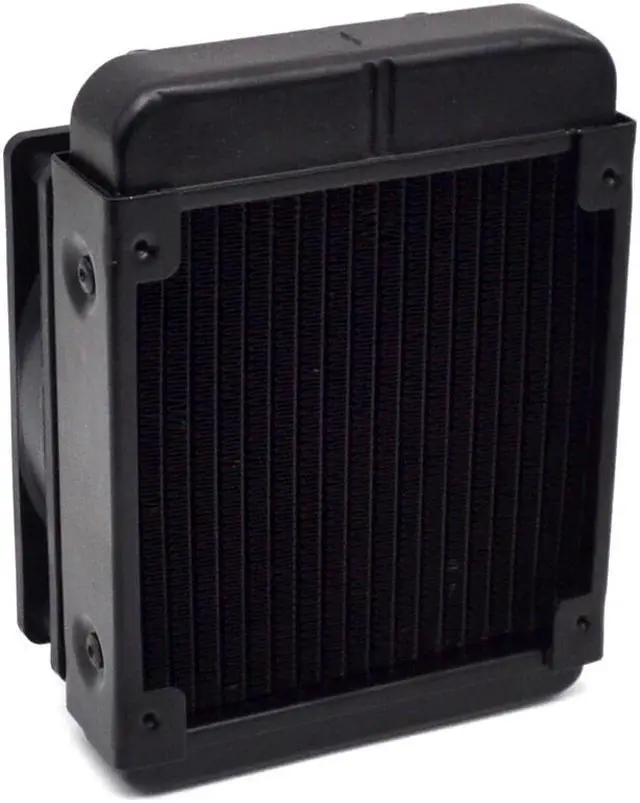 Alt view image 2 of 3 - 1pcs Low Noise 120 x 120mm Water Cooling CPU Cooler Row Heat Exchanger Radiator with Fan