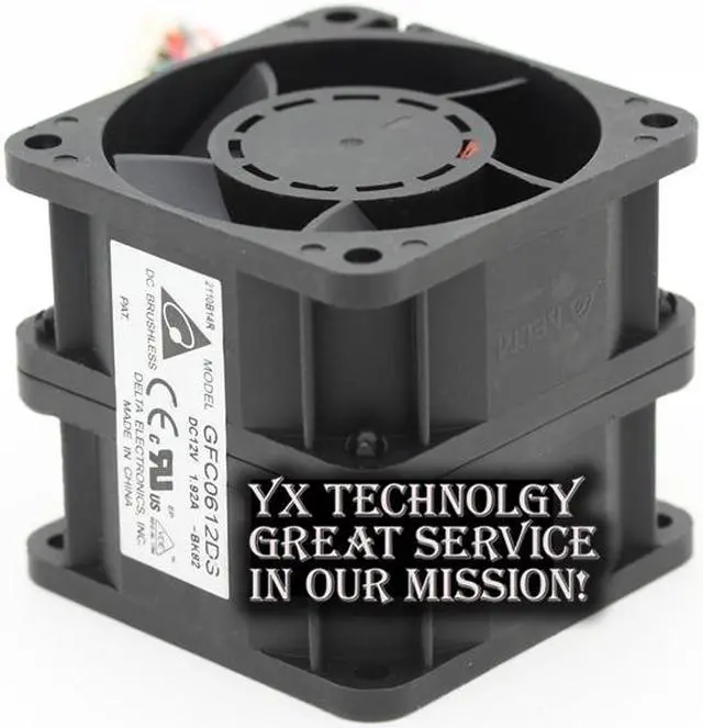 Alt view image 4 of 6 - Delta  GFC0612DS 6056 6CM 12V 1.92A high speed booster fan violence  60*60*56mm