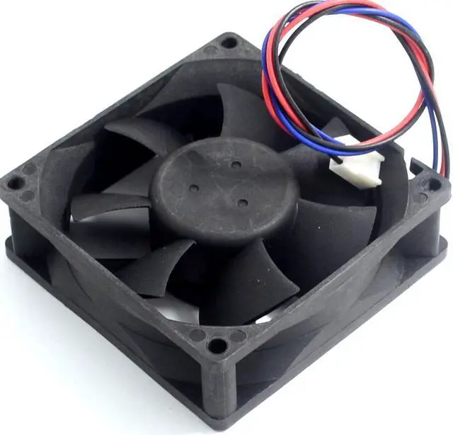 Alt view image 6 of 6 - Delta 1pcs  and  80X80X25mm 24 v 0.15 A 8025 8 AFB0824HH inverter industrial PC power supply fan