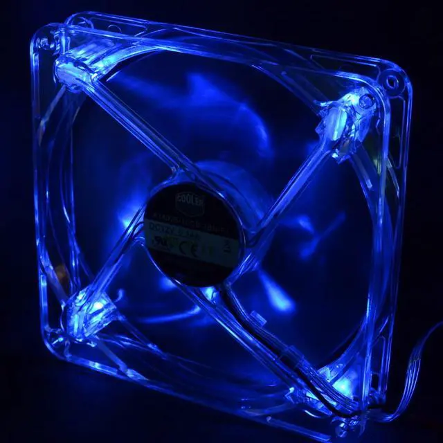 Alt view image 2 of 5 - Best silent quiet 140mm pc case cooling fans 14cm DC 12V 4D plug computer coolers