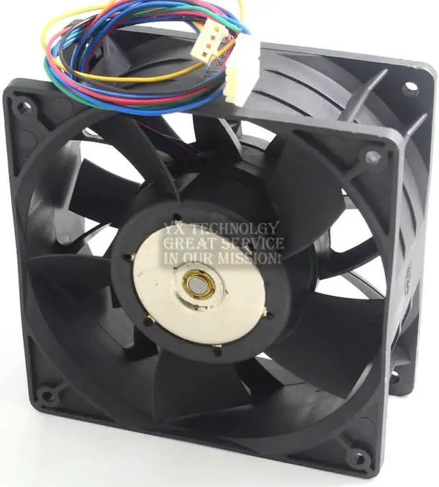 Alt view image 3 of 6 - Delta  GFB1212VHG 12050 12V 3.4A car booster fan violence 120*120*50mm