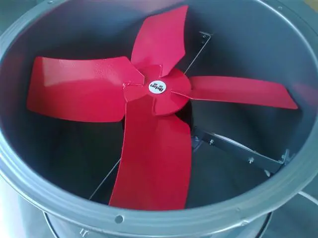 Alt view image 2 of 3 - Stainless steel fan 220V high temperature resistance s industry low noise axial flow centrifugal fan