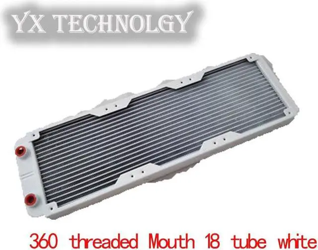 Alt view image 3 of 3 - 360 Pure aluminum PC Water Cooling Radiator drainage beauty instrument radiator Semiconductor