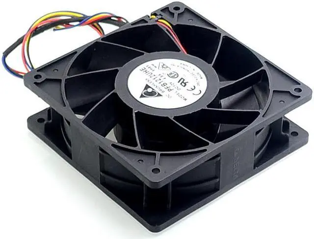 Alt view image 5 of 6 - 10pcs 12CM 120mm 1225 12025 120*120*25MM PWM Fan TFC1212DE 252CFM vs PFB1212UHE Most Powerful Server CaseFan