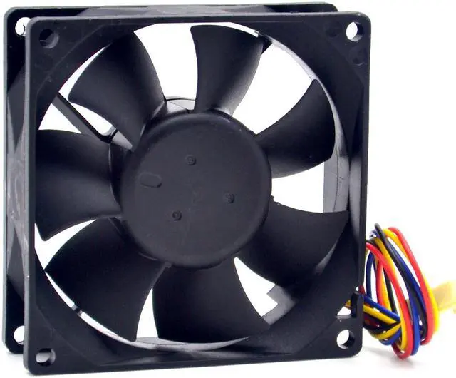 Alt view image 3 of 6 - Delta 40pcs   AUB0812VH 8CM 80MM 8025 8*8*2.5CM 80*80*25MM 12V 0.41A support 4-wire Pwm Tempreture control fan