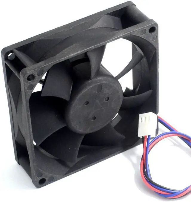 Alt view image 3 of 6 - Delta 1pcs  and  80X80X25mm 24 v 0.15 A 8025 8 AFB0824HH inverter industrial PC power supply fan