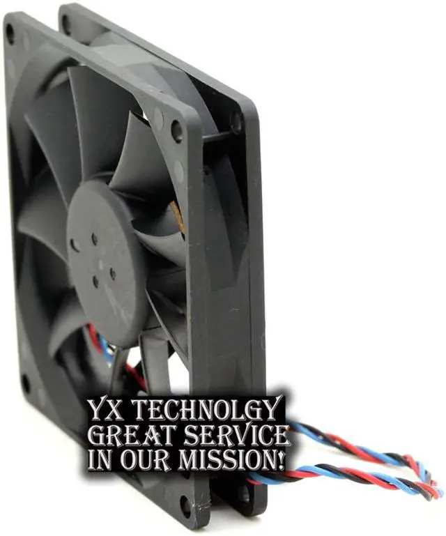 Alt view image 4 of 6 - AUB0812VHB 8015 8cm 12V 0.30A slim chassis, power supply cooling fan  DELTA 80*80*15mm