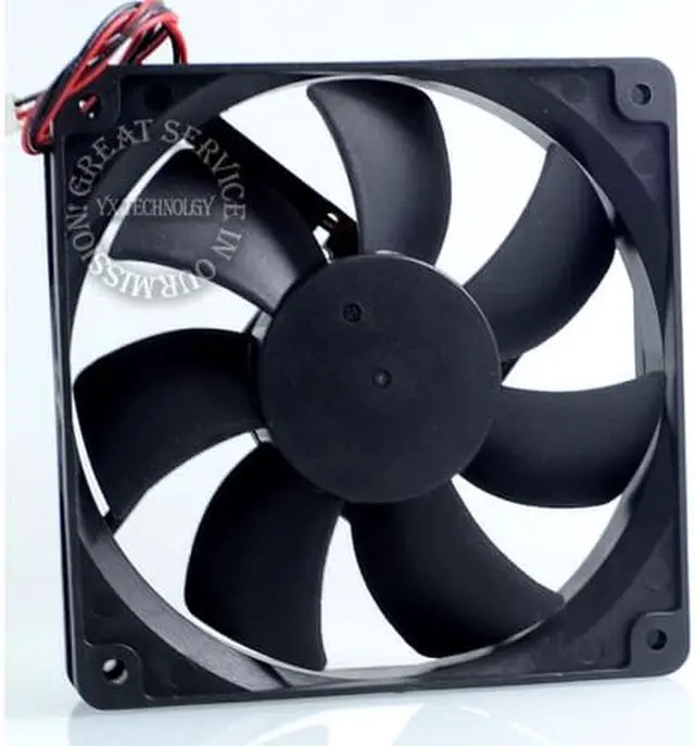 Alt view image 4 of 6 - ADDA  and  12025 12cm case fan 12v 0.37A AD1212HB-A71GL  120*120*25mm