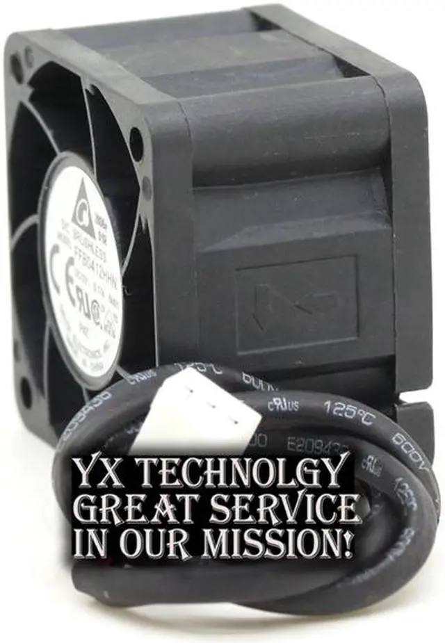 Alt view image 4 of 6 - 5pcs/lot  FFB0412HHN 4028 4cm 12V 0.17A 3 server cooling fan  Delta 40 * 40 * 28mm