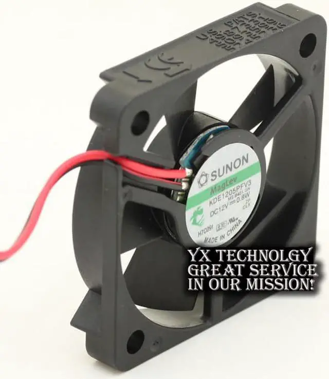 Alt view image 2 of 6 - SUNON  and  KDE1205PFV3 12V 0.8W 5010 5cm ultra-quiet cooling fan 50*50*10mm