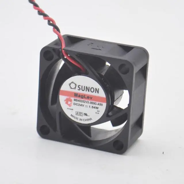 Alt view image 4 of 6 - 1pcs MB40202VX-000C-A99 fan DC 24V 1.54W Inverter recorder cooling fan 4020 4cm 40mm 40*40*20