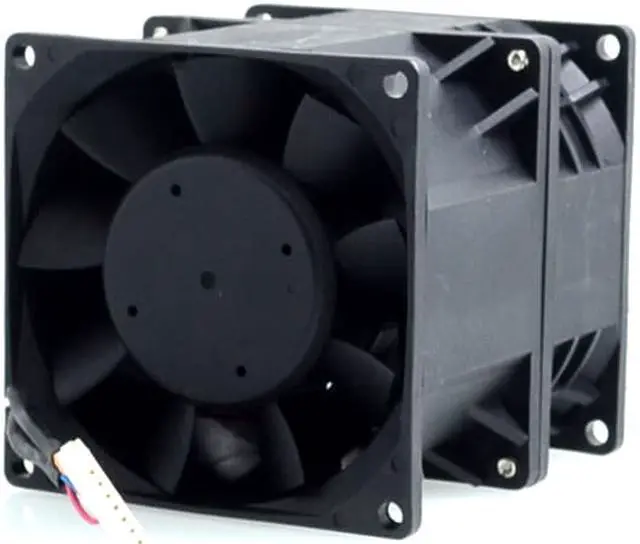 Alt view image 3 of 6 - 8cm high speed car booster fan violence in 8090 12V 5.88A GFB0812DHU  Delta 80*80*90mm