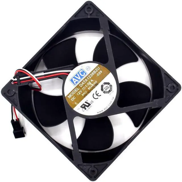 Alt view image 5 of 6 - AVC   12038 DC12V 1.56A DATA1238B2U large air cooling fan