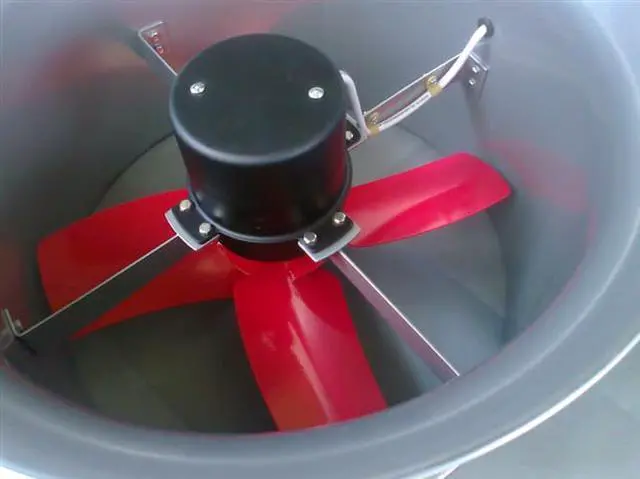 Alt view image 3 of 3 - Stainless steel fan 220V high temperature resistance s industry low noise axial flow centrifugal fan