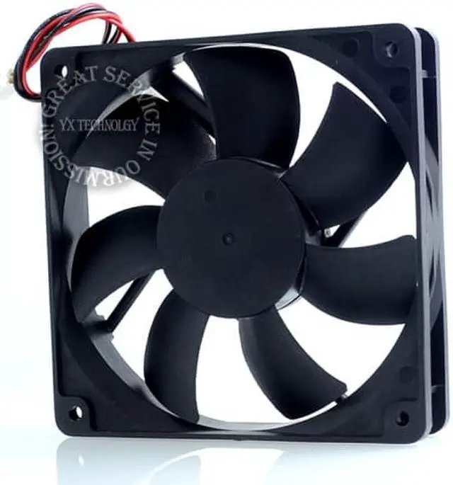 Alt view image 3 of 6 - ADDA  and  12025 12cm case fan 12v 0.37A AD1212HB-A71GL  120*120*25mm