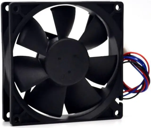 Alt view image 3 of 6 - 10pcs AFB0912HH DC 12V 0.40A, 92X92X25mm 80mm 3-wire 3-pin connector cooling fan