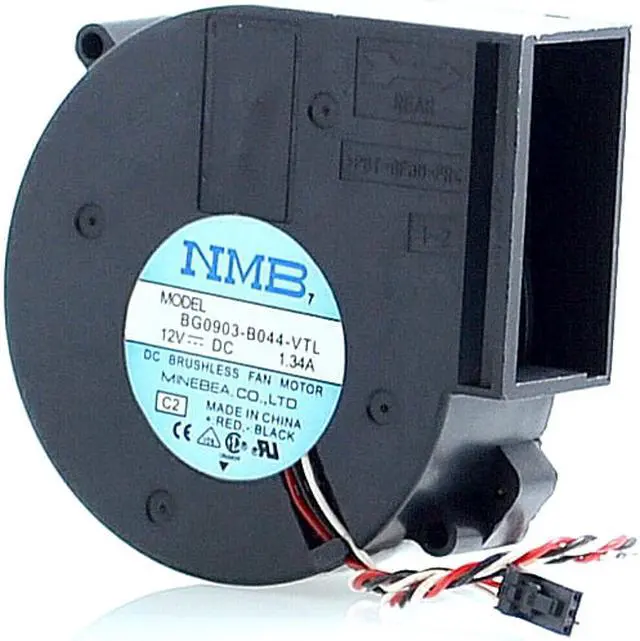 Alt view image 2 of 6 - NMB fan turbine centrifugal fan 9733 1.34A 12v BG0903-B044-VTL CPU fan 97*97*33mm