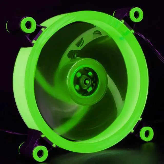 Alt view image 5 of 5 - 12V Chassis fan LED ultra-quiet air volume YTF-00 PC cooling fan 120 * 120 * 25mm computer fan