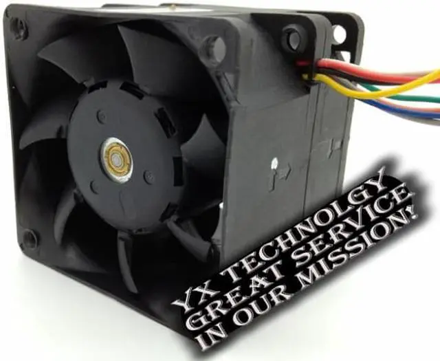 Alt view image 2 of 2 - AVC  6056 6CM double motor car booster violent fans 12V 1.92A DFTA0656B2U 60*60*56mm