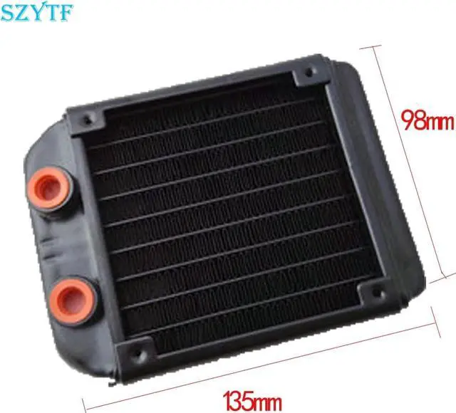 Alt view image 2 of 4 - 80/90 Pure aluminum PC Water Cooling Radiator drainage beauty instrument radiator Semiconductor