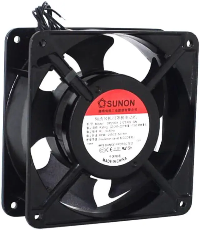 Alt view image 2 of 6 - 1pcs  control cabinet cooling fan DP200A 2123XBL.GN industrial equipment axial fan 120 * 120 * 38mm