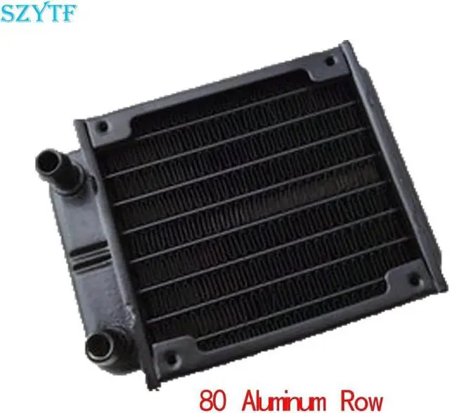 Alt view image 3 of 4 - 80/90 Pure aluminum PC Water Cooling Radiator drainage beauty instrument radiator Semiconductor