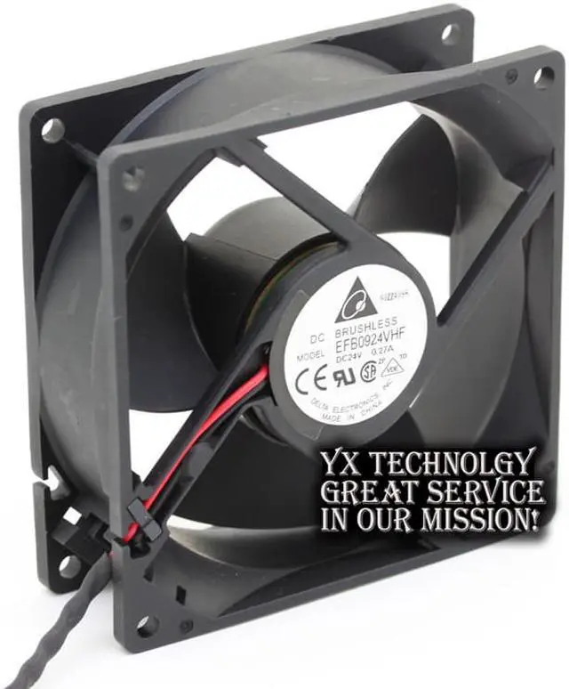 Alt view image 2 of 6 - and  EFB0924VHF 9CM 9032 24V 0.27A two line drive fan  Delta 90*90*32mm