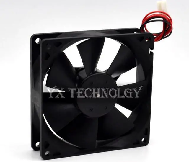 Alt view image 4 of 6 - Nidec orginal 90*90*25mm 2-wire TA350DC M34261-16 9025 24V 0.28A double ball inverter welding machine cooling fan