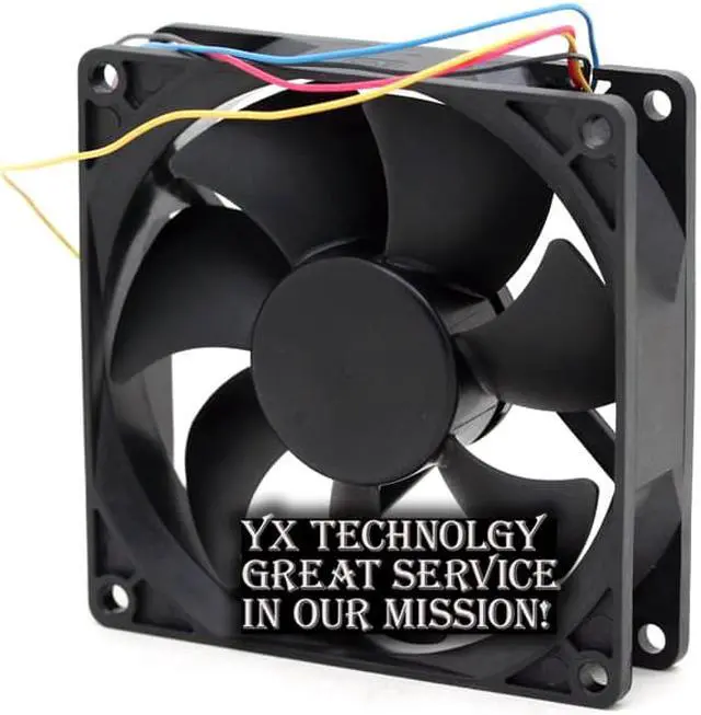 Alt view image 3 of 4 - AVC  DS09225B12H 12V 0.41A 9CM 92,254-wire PWM temperature control double ball bearing fan