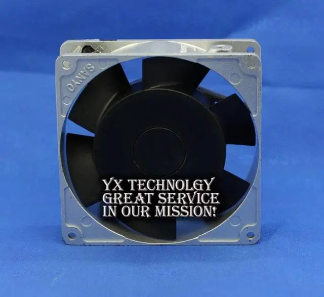 Alt view image 3 of 6 - 109S092 9025 9CM 200V 0.07A 11W aluminum frame double-ball bearing cooling