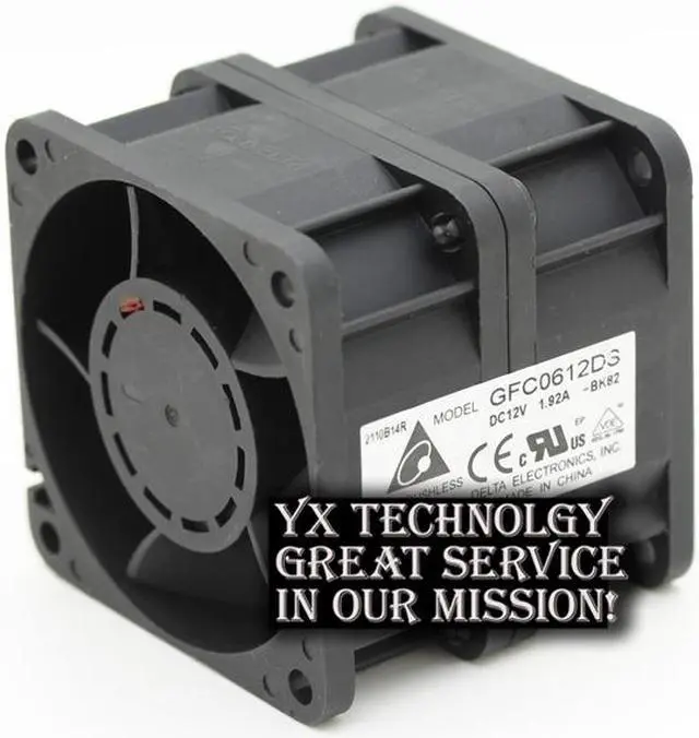 Alt view image 5 of 6 - Delta  GFC0612DS 6056 6CM 12V 1.92A high speed booster fan violence  60*60*56mm