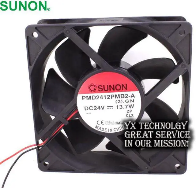 Main image of sunon 2-wire 120*120*38 12038 24V PMD2412PMB2-A (2).GN