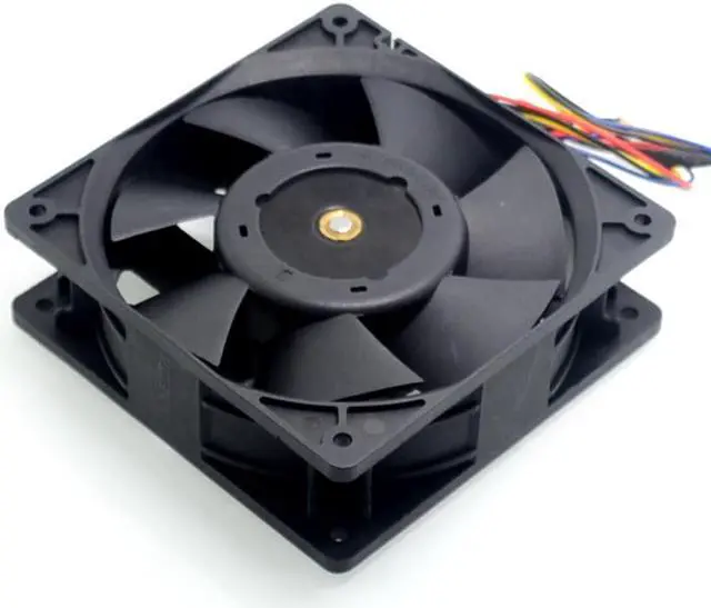 Alt view image 6 of 6 - 10pcs 12CM 120mm 1225 12025 120*120*25MM PWM Fan TFC1212DE 252CFM vs PFB1212UHE Most Powerful Server CaseFan