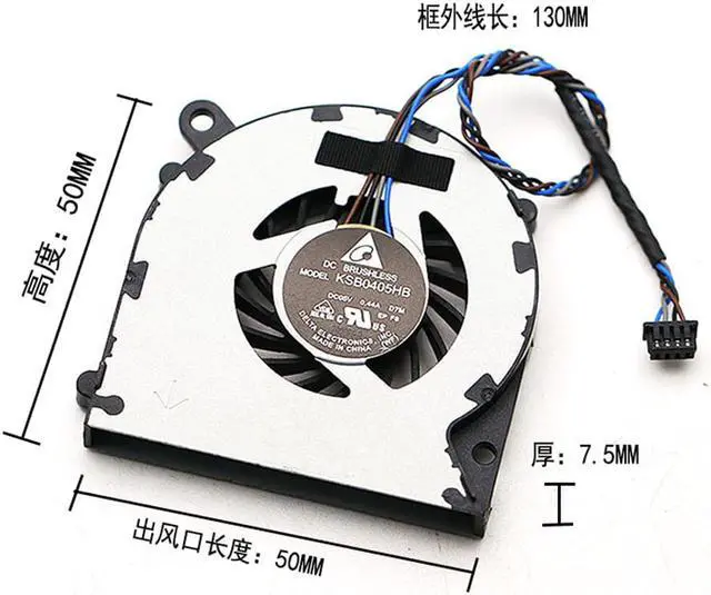 Alt view image 4 of 4 - 1pcs KSB0405HB-D7M KSB0405HB 6033B0025301 50*50*7.5MM